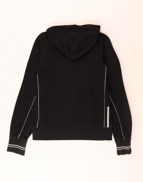 Champion Womens Heritage Classics Zip Hoodie Pullover UK 18 XL Schwarz Baumwolle
