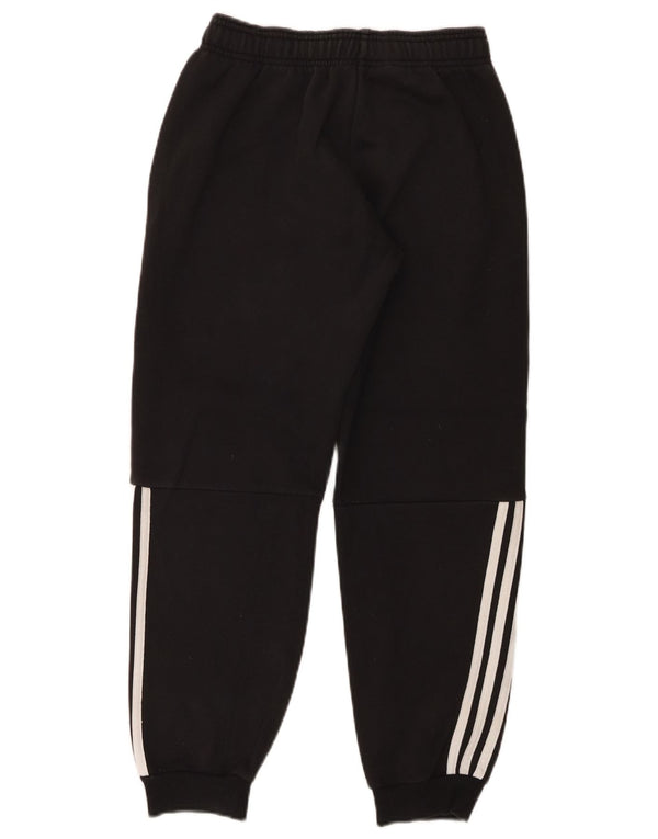 Adidas Jungen-Trainingshose, Jogginghose, 11–12 Jahre, schwarze Baumwolle