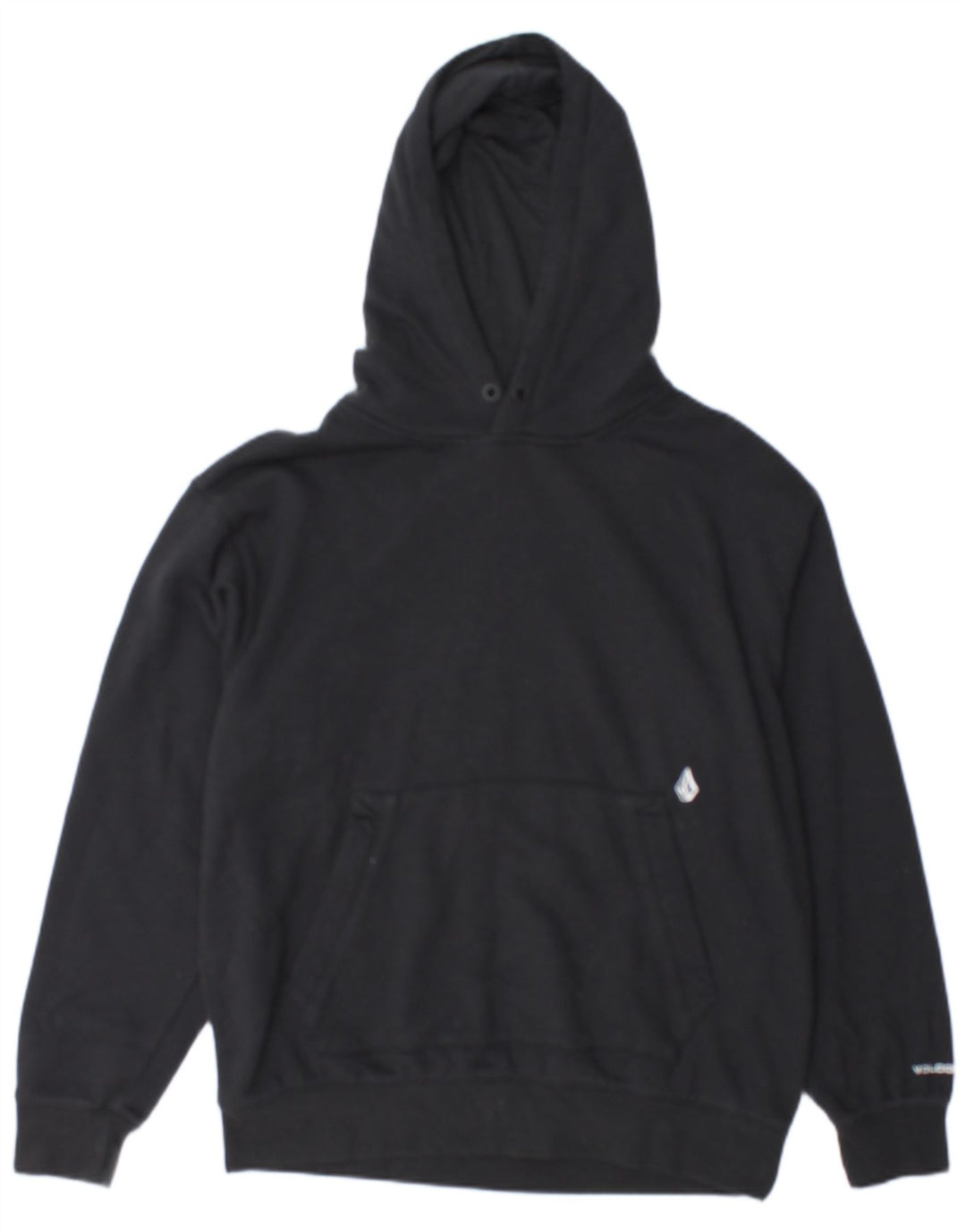 Volcom Herren-Kapuzenpullover mit Grafik, Größe S, Schwarz, Baumwolle