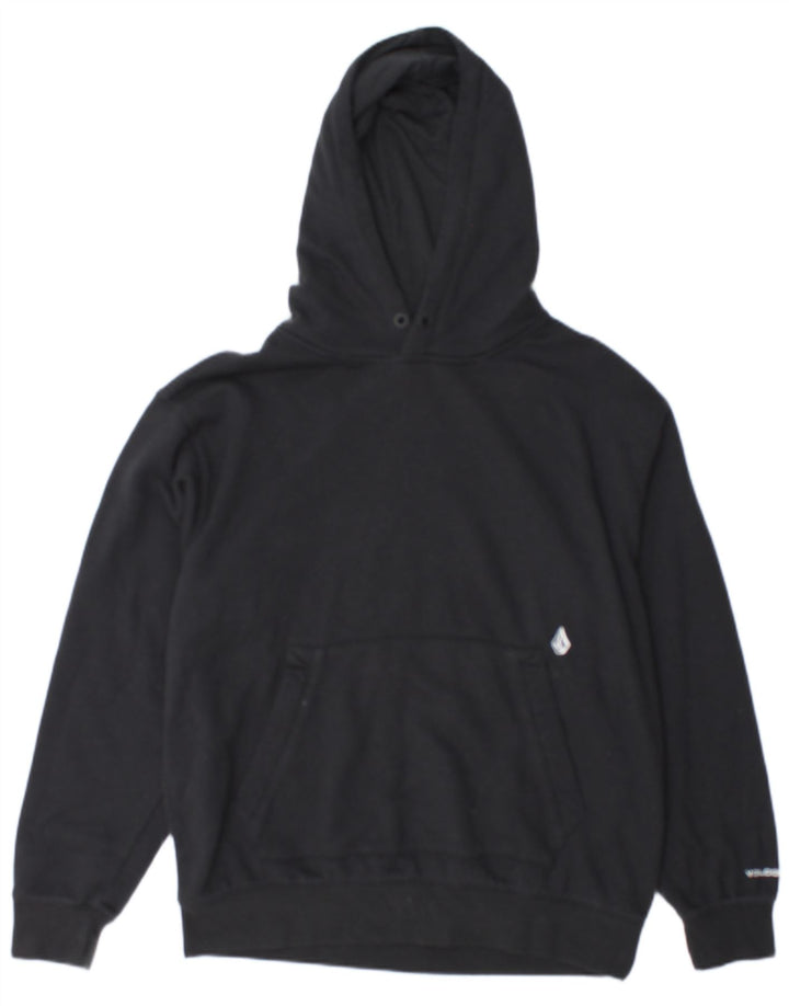 Volcom Herren-Kapuzenpullover mit Grafik, Größe S, Schwarz, Baumwolle