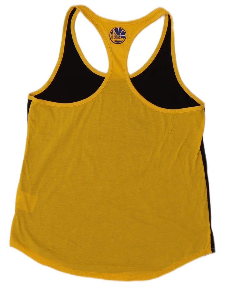 NIKE Damen Golden State Warriors Graphic Tank Top UK 12 Medium Schwarz