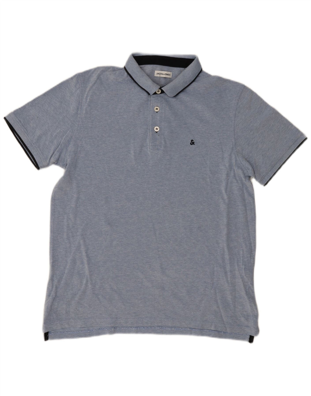 Jack & Jones Herren Poloshirt XL Blau Baumwolle