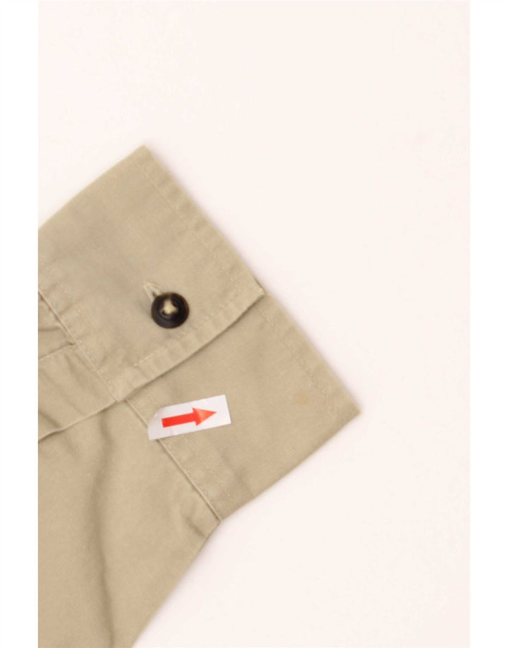 Invicta Herrenhemd XL Beige Baumwolle