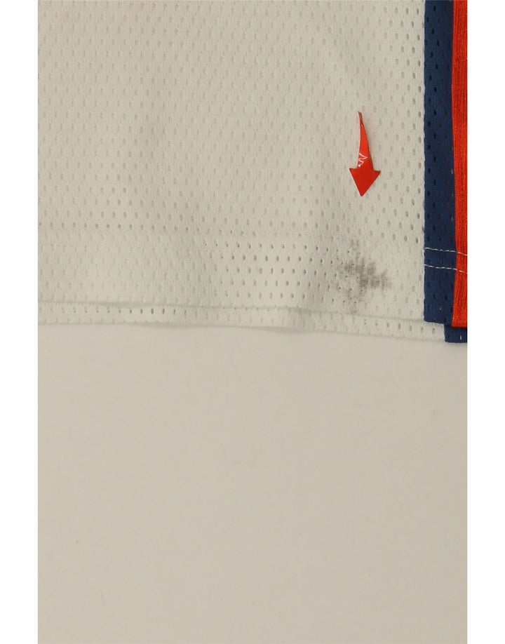 Champion Herren-Weste mit Grafik, Größe S, Weiß, Farbblock-Polyester