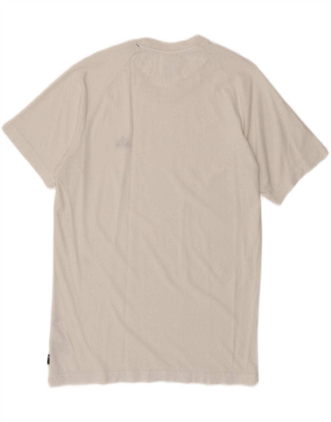 Adidas Herren T-Shirt Top Small aus weißer Baumwolle