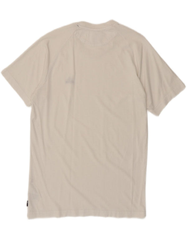 Adidas Herren T-Shirt Top Small aus weißer Baumwolle