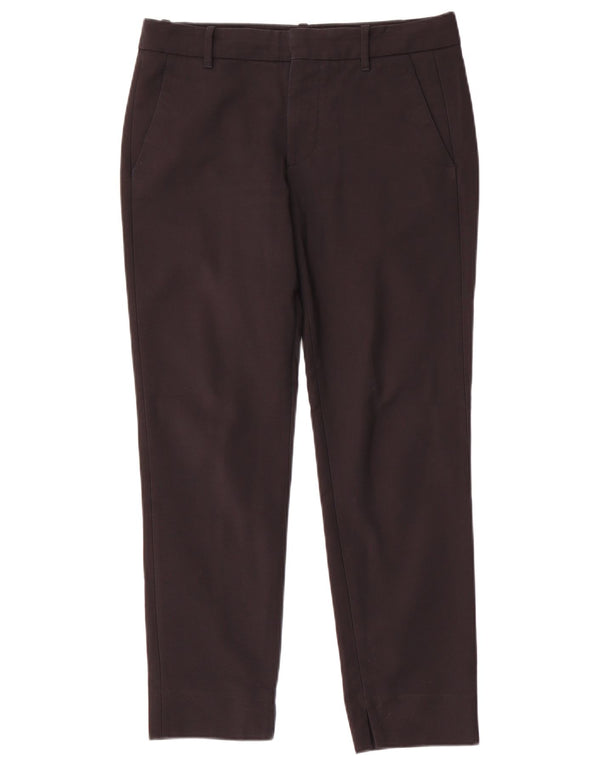 Zara Slim Chino-Hose für Damen, Größe S, W26, L27, Schwarz, Baumwolle