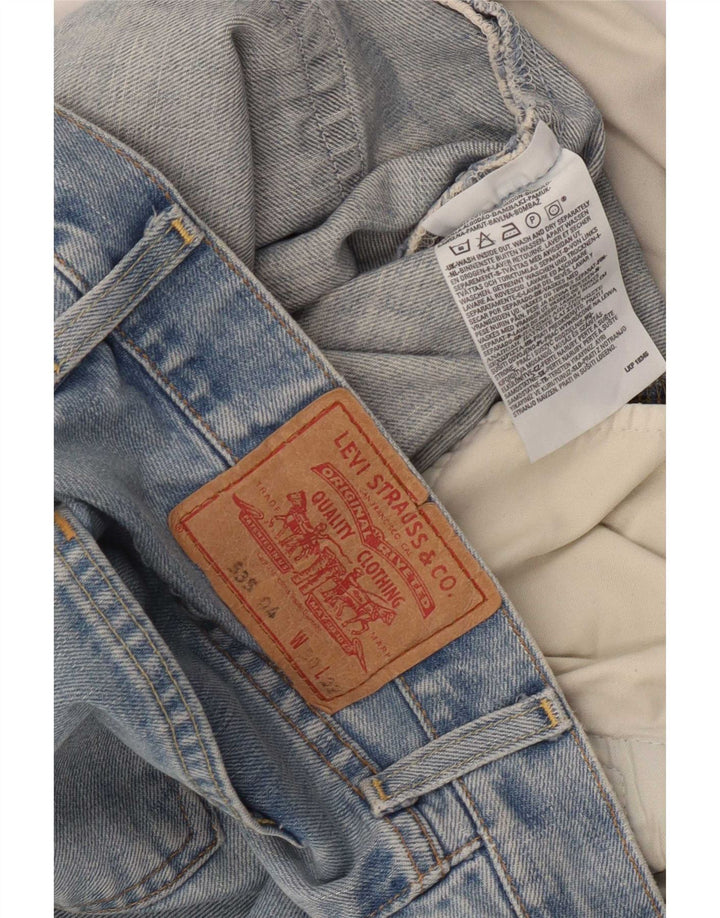 Levi's Herren 535 Bootcut Jeans W30 L32 Blaue Baumwolle