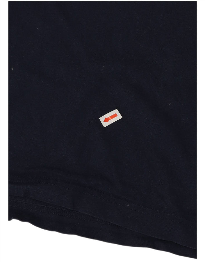 Reebok Herren-T-Shirt mit Grafik, groß, marineblau, Baumwolle