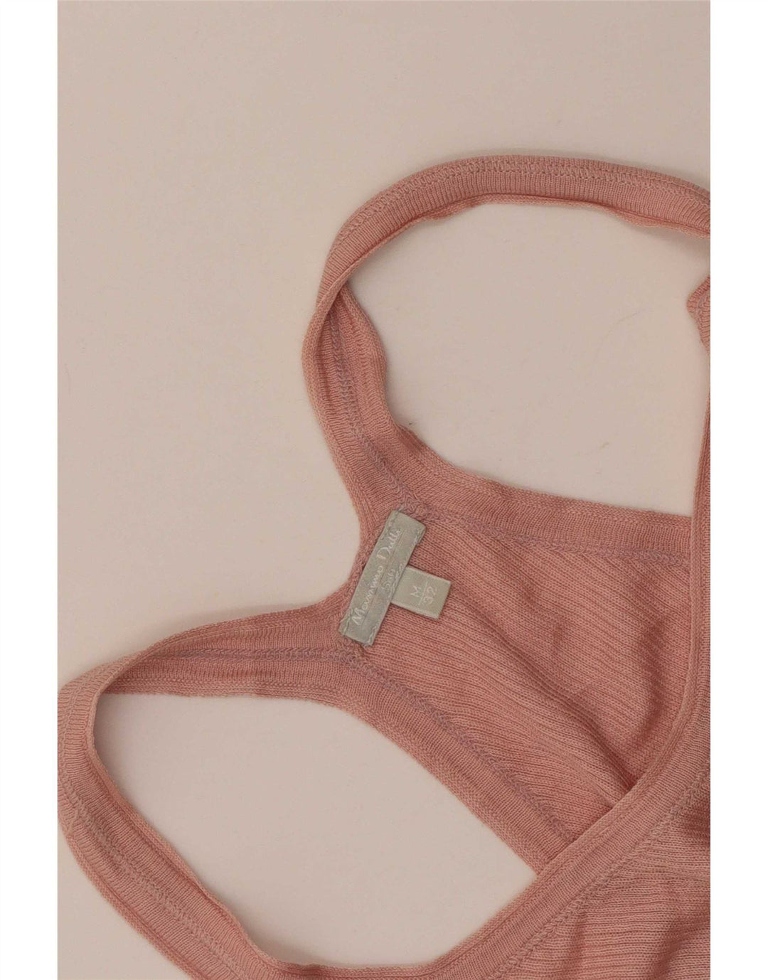 Massimo Dutti Damen Weste Top UK 12 Mittelrosa
