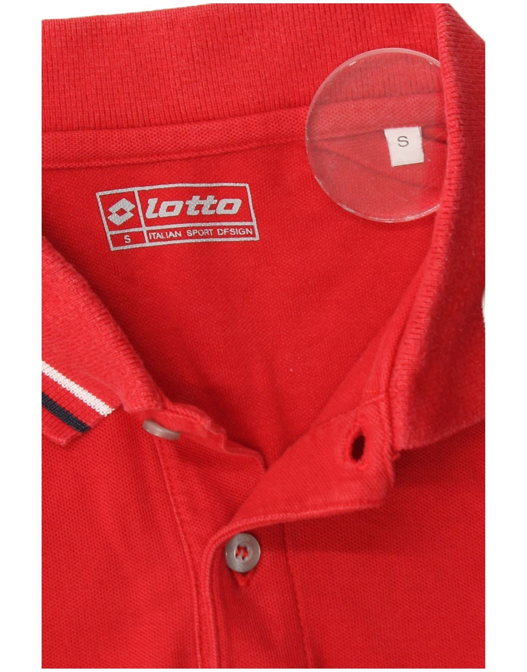 Lotto Herren Poloshirt Small Rot