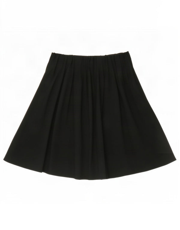 Zara Damen Faltenrock Small W26 Grüne Viskose