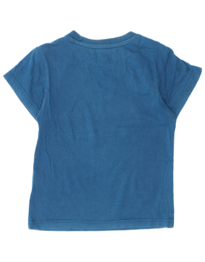 Adidas Jungen T-Shirt mit Grafik, 4–5 Jahre, Größe S, Blau
