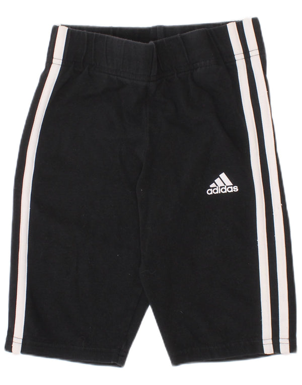 Adidas Girls Bermuda Sport Shorts 9-10 Years  Black Cotton