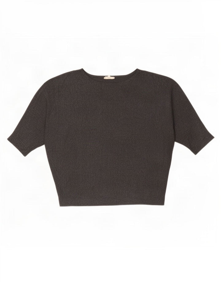 Phase Eight Damen-Blusenoberteil, UK-Größe 46, Größe L, graue Viskose