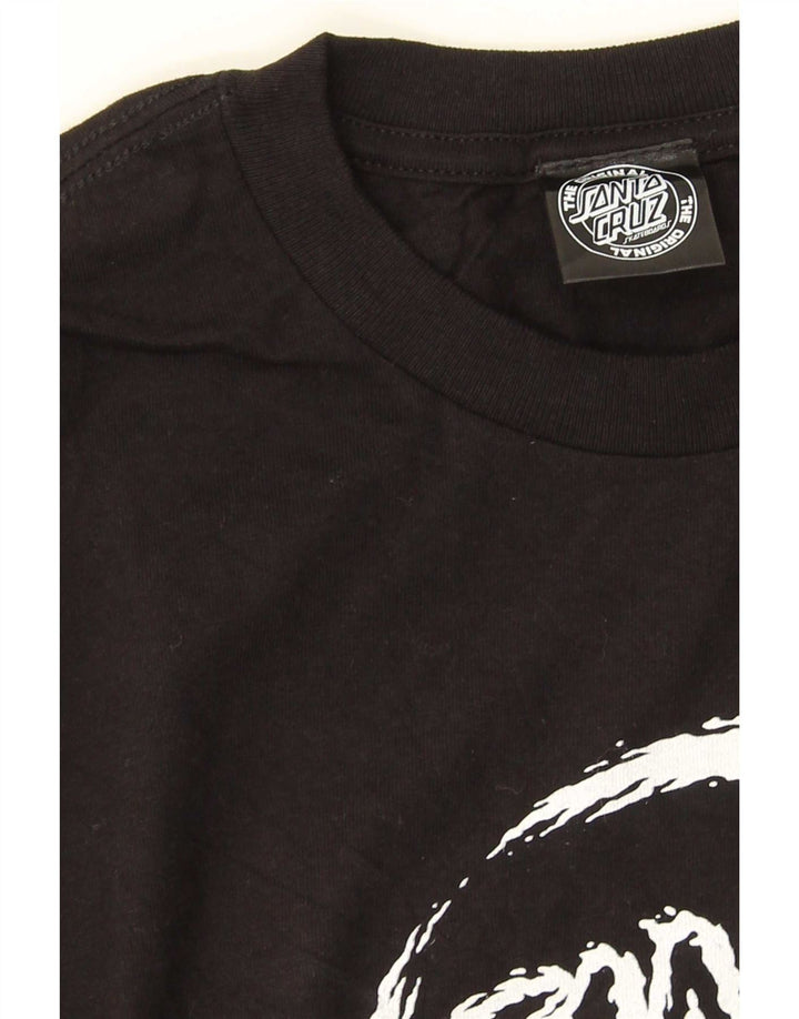Santa Cruz Herren-T-Shirt mit Grafik, mittelgroß, Schwarz