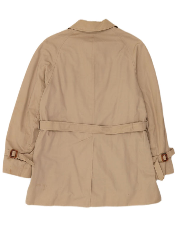 AQUASCUTUM Damen Trenchcoat UK 14 Medium Beige