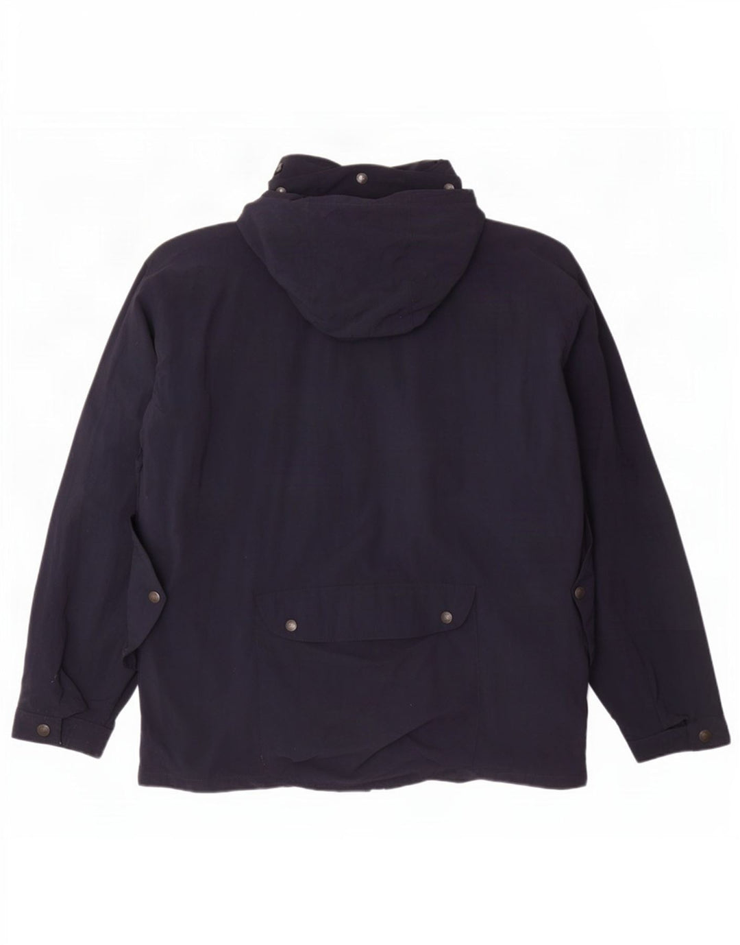 Trussardi Herren-Utility-Jacke mit Kapuze, UK 42 XL, Marineblau