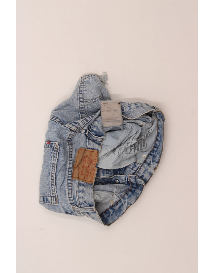 LEVI'S Womens Denim Shorts W32 Large  Blue Cotton Vintage Levi's and Second-Hand Levi's from Messina Hembry 