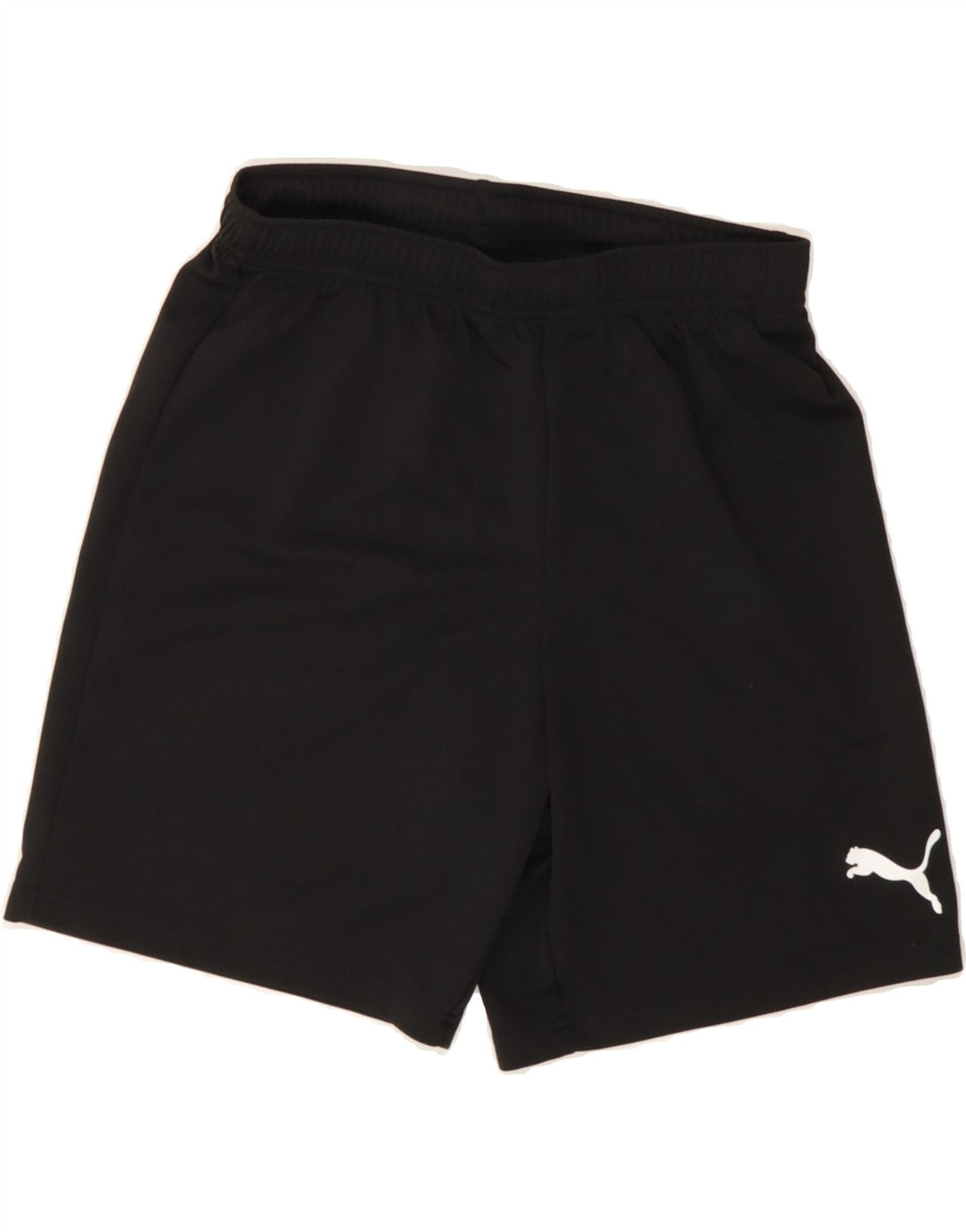 PUMA Boys Sport Shorts 15-16 Years Black Polyester Vintage Puma and Second-Hand Puma from Messina Hembry 