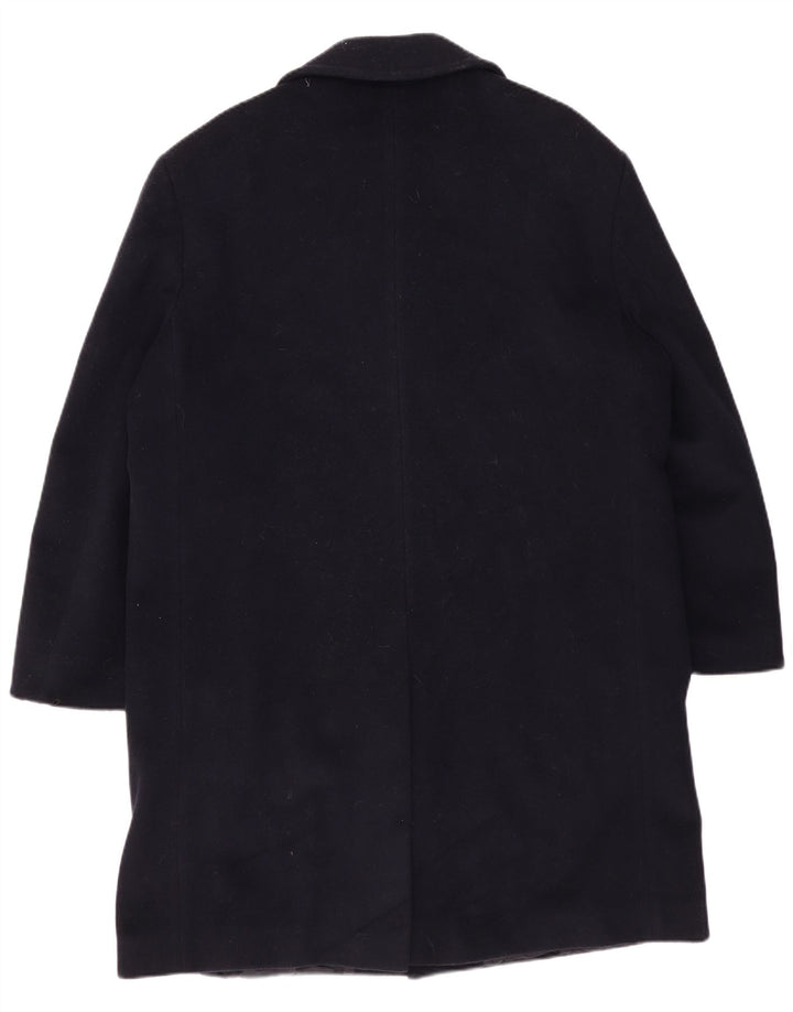 WELLINGTON Herrenmantel UK 42 XL Marineblaue Wolle