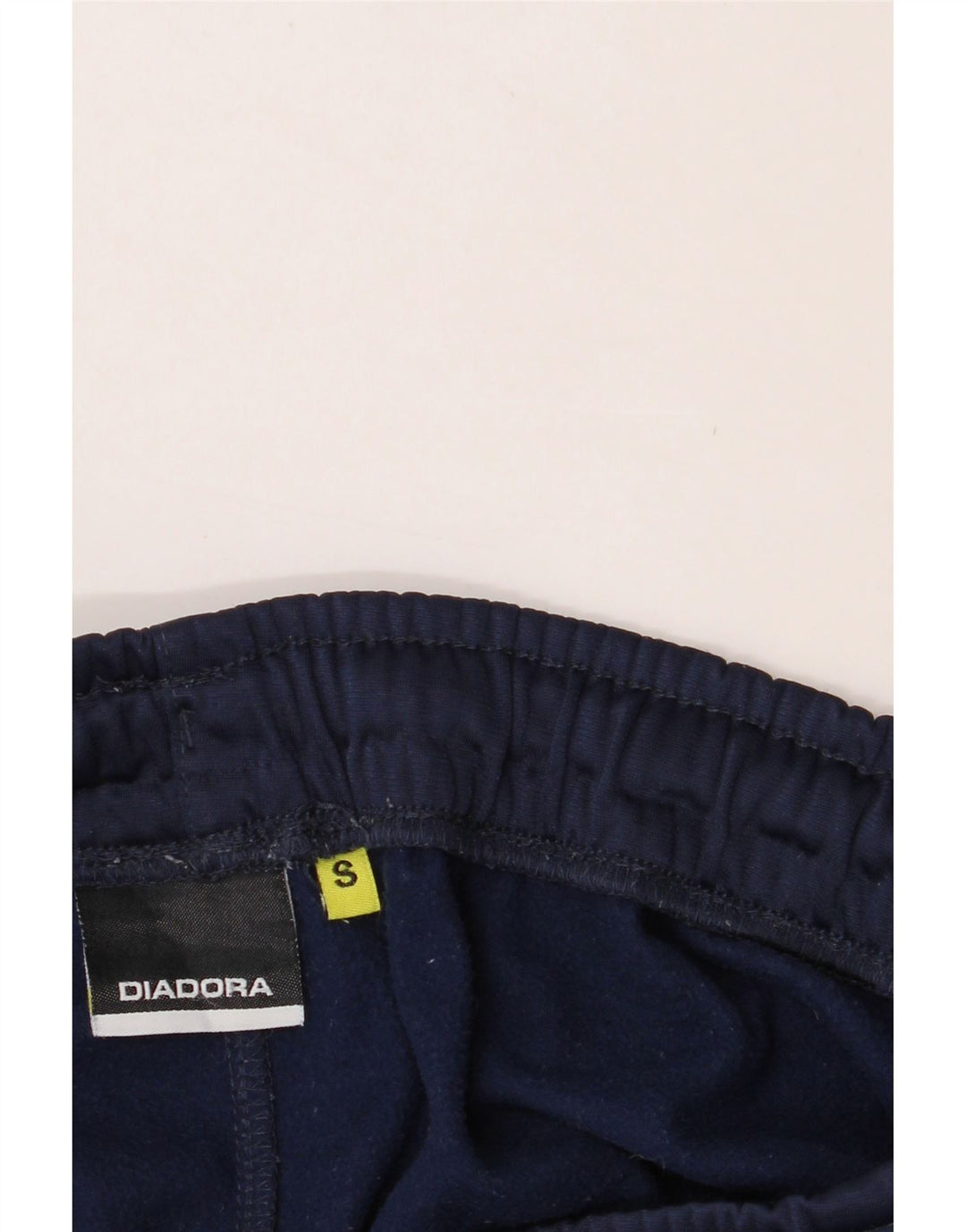 DIADORA Mens Tracksuit Trousers Joggers Small Navy Blue Vintage Diadora and Second-Hand Diadora from Messina Hembry 