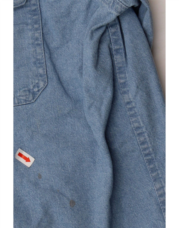 WRANGLER Mens Denim Shirt Small Blue Cotton Vintage Wrangler and Second-Hand Wrangler from Messina Hembry 