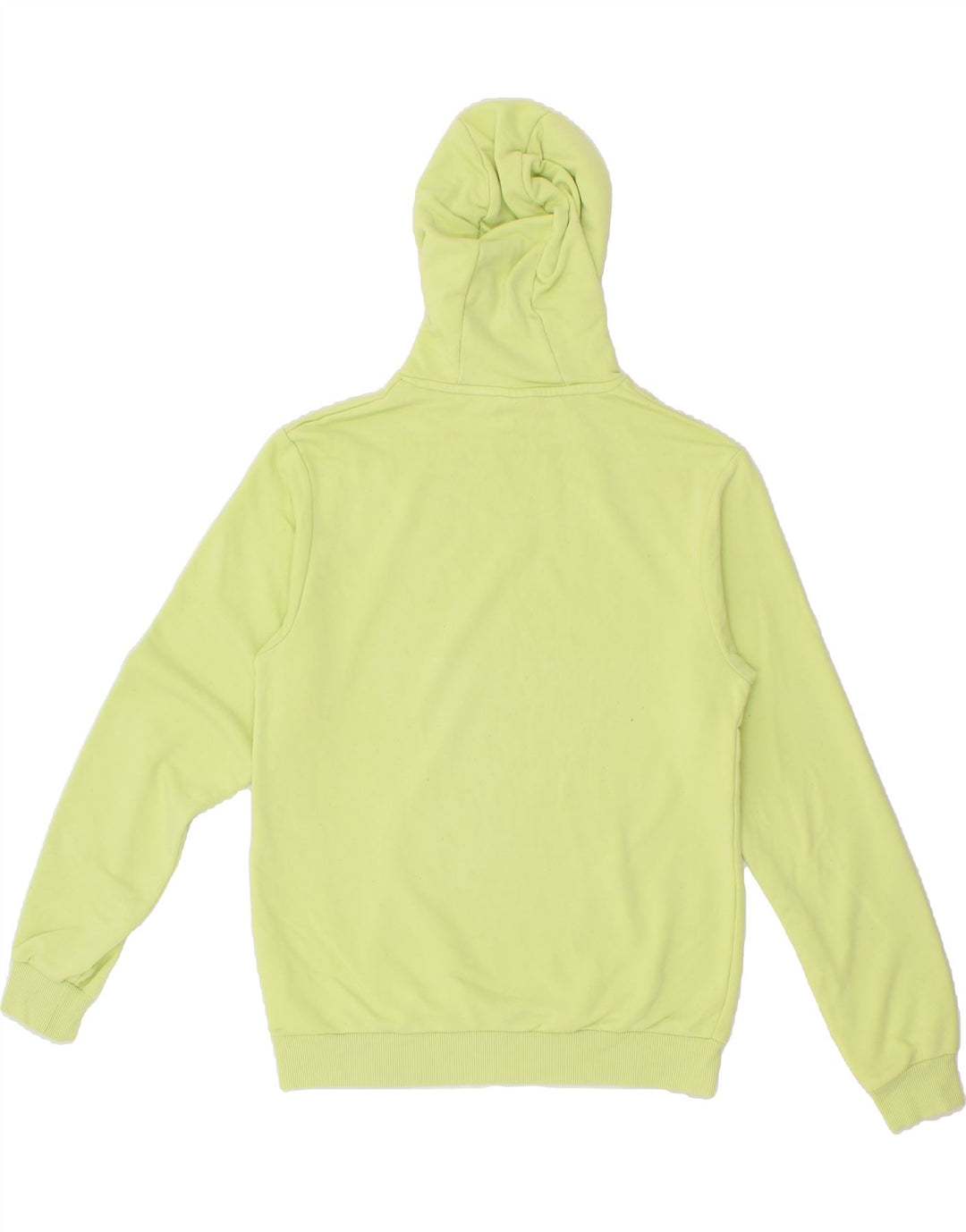 FILA Mens Hoodie Jumper Small Green Cotton Vintage Fila and Second-Hand Fila from Messina Hembry 