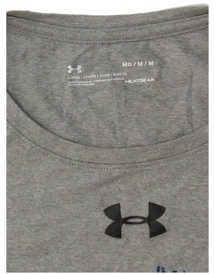 UNDER ARMOUR Herren Heat Gear Graphic T-Shirt Top Mittelgrau