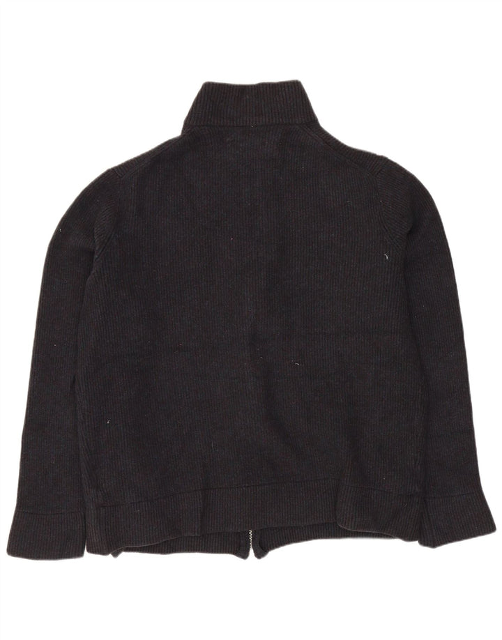 Marks & Spencer Damen Strickjacke UK 18 XL Schwarze Wolle