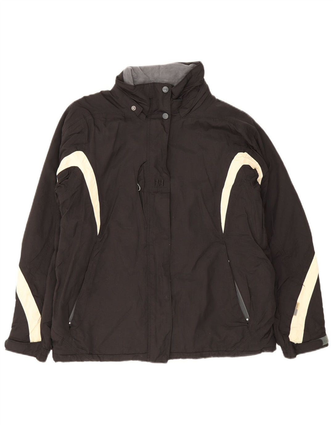 Helly Hansen Damen Windjacke UK 38 Mittelschwarzes Colourblock-Nylon