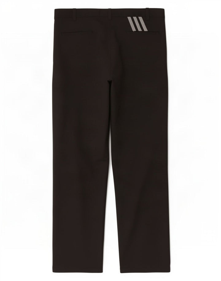 Adidas Herren Straight Chino Hose W38 L29 Schwarz Polyester