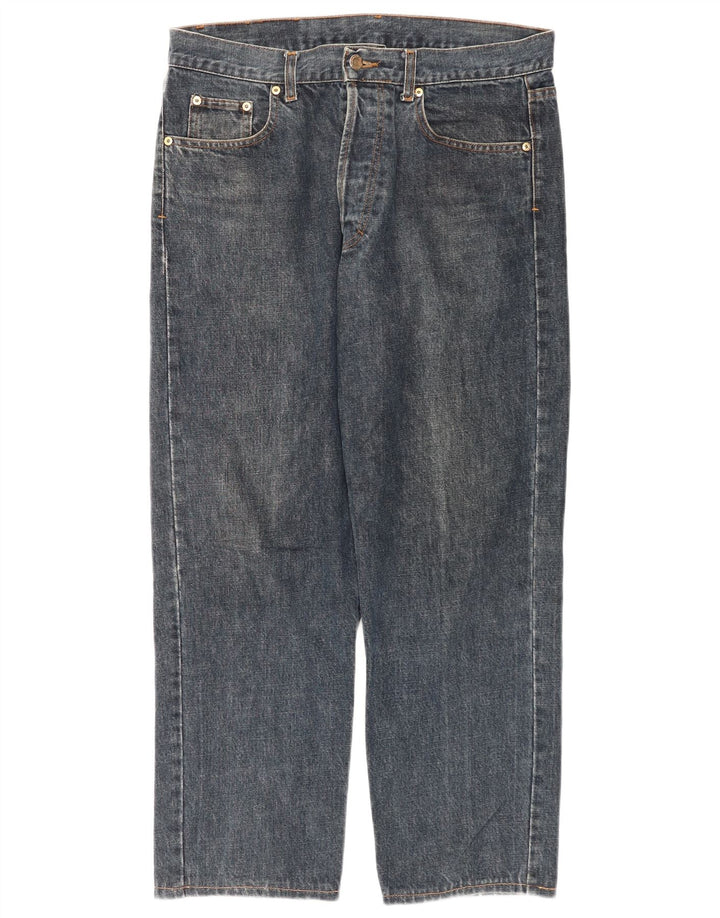 By American Herren Straight Jeans W33 L28 Blau