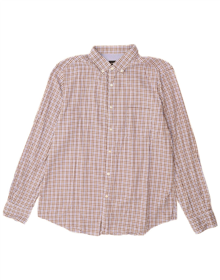 Massimo Dutti Herrenhemd 2XL Mehrfarbig Gingham