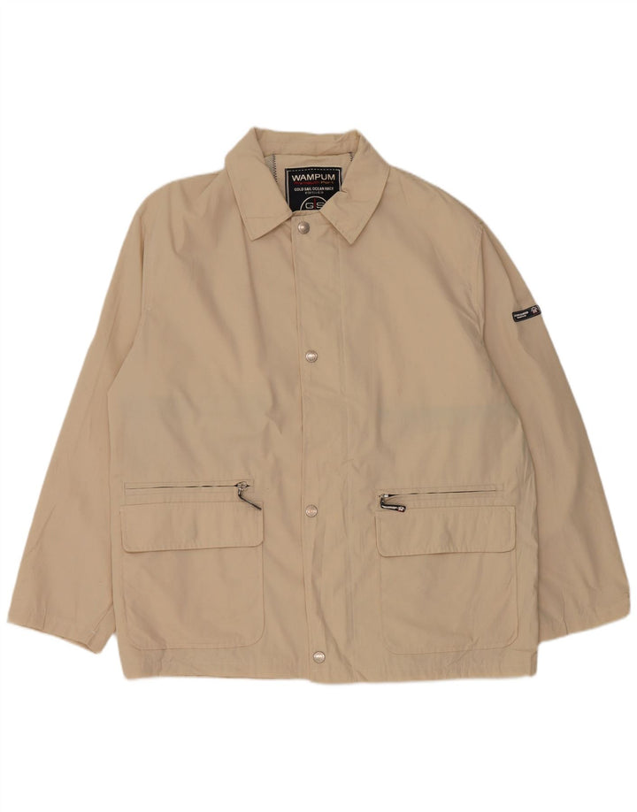Wampum Herren Utility Jacke UK 42 XL Grau Polyester