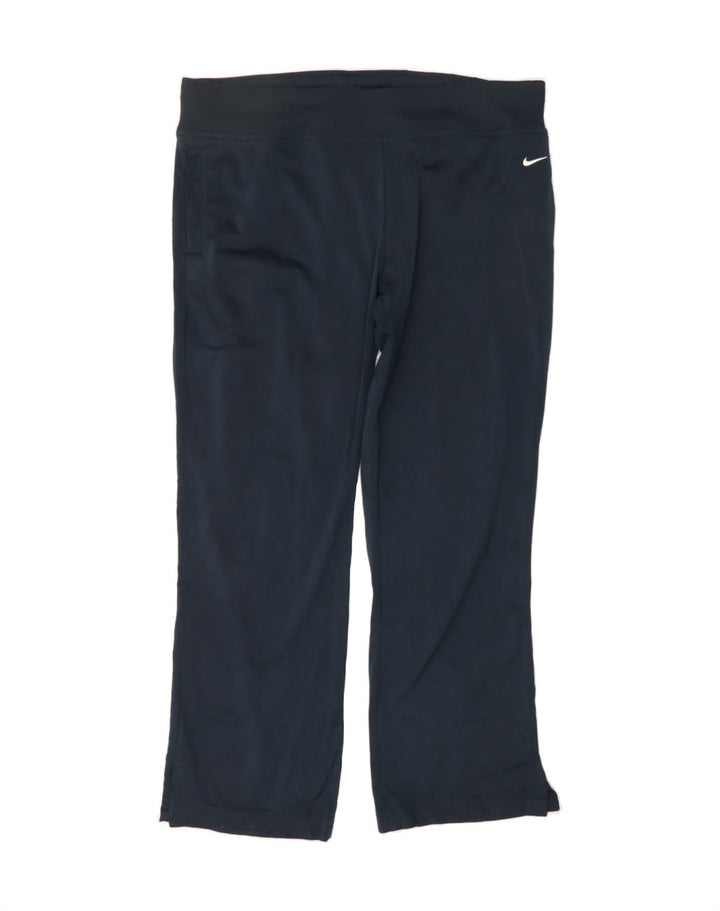 NIKE Womens Tracksuit Trousers US 16/18 XL  Navy Blue Polyester Vintage Nike and Second-Hand Nike from Messina Hembry 