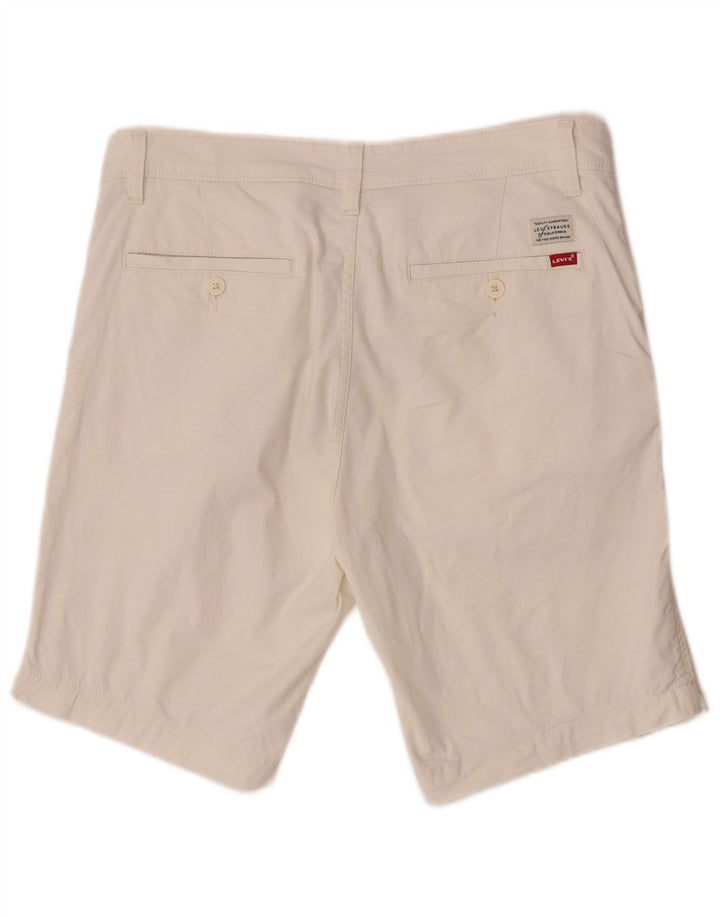 Levi's Herren Chinoshorts W32 Mittelweiße Baumwolle