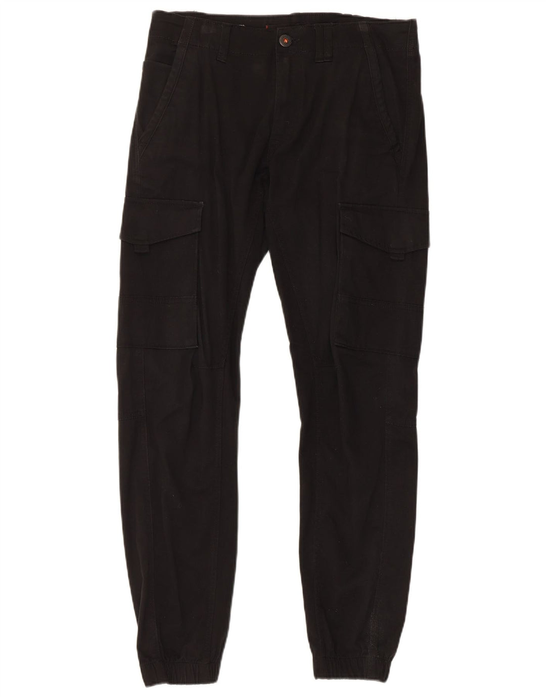 Jack & Jones Herren Jogger Cargohose W30 L32 Schwarz