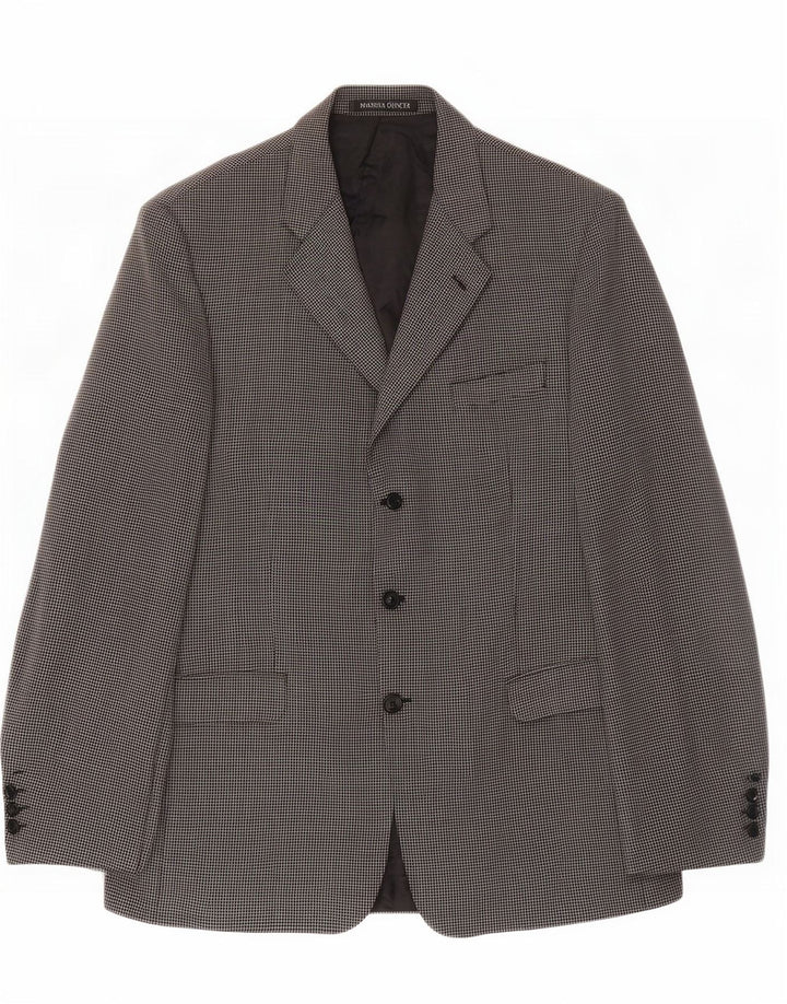 Marks & Spencer Herren St. Michael Blazer Jacke UK 44 XL Schwarz gepunktet