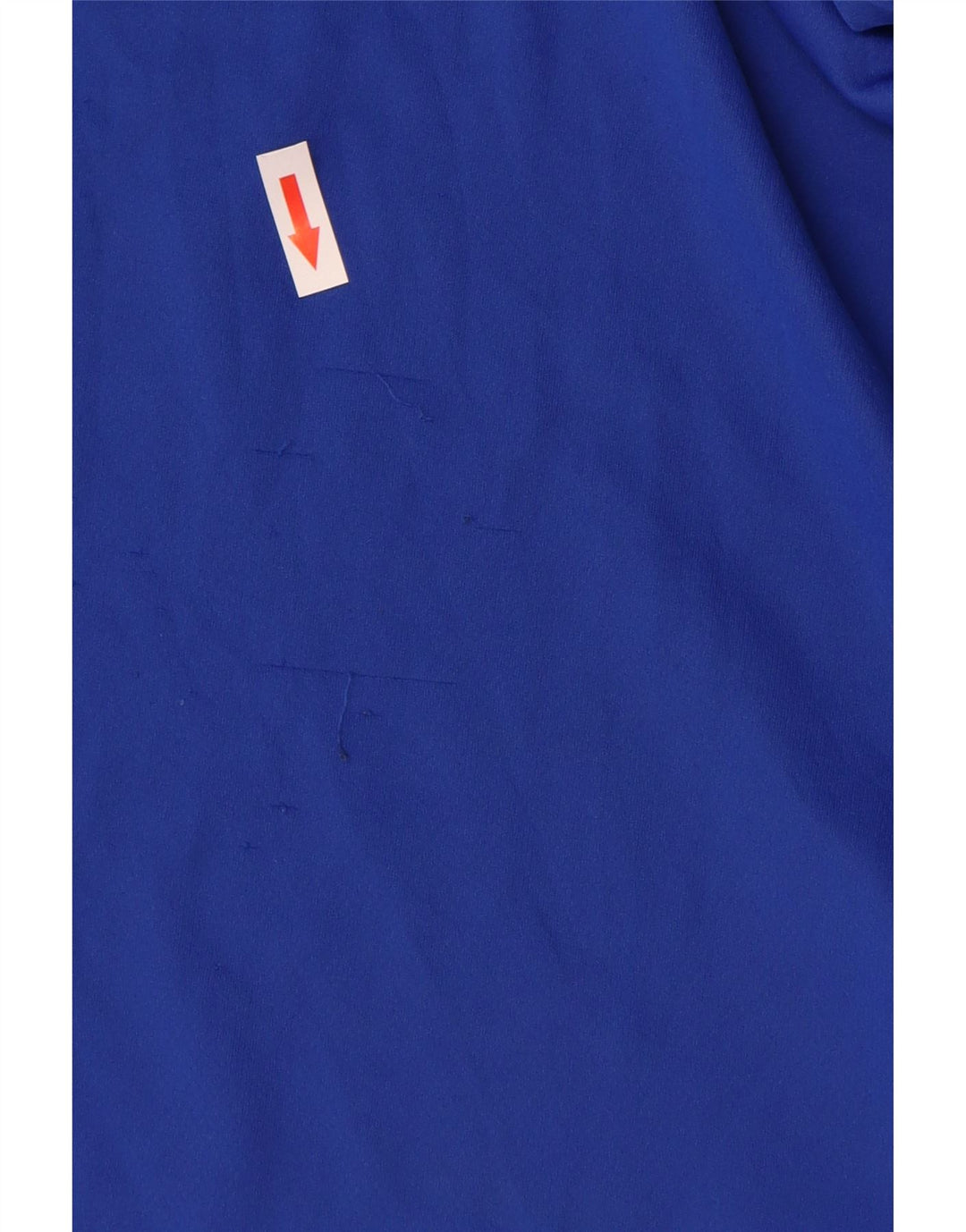 Adidas Herren Climalite T-Shirt Top Large Blau Colourblock Polyester