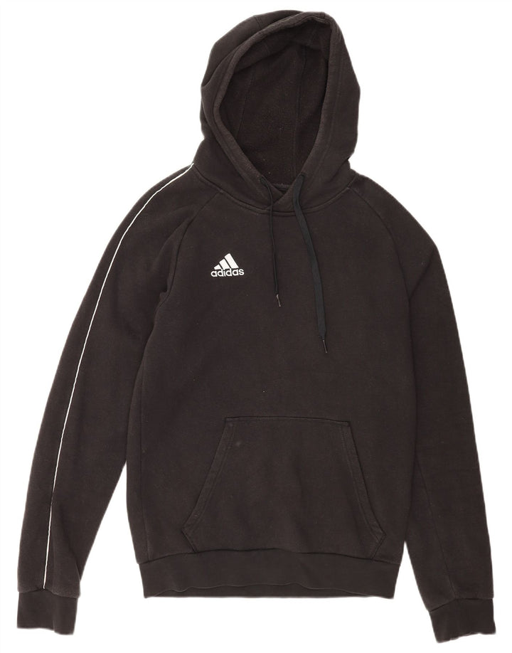 Adidas Herren Kapuzenpullover Small Schwarz Baumwolle