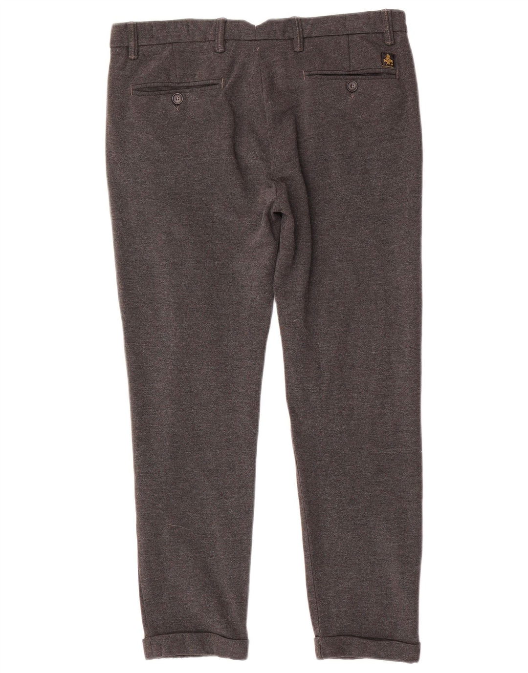 Refrigiwear Slim Chino-Hose für Herren, W32, L28, Grau, Polyamid