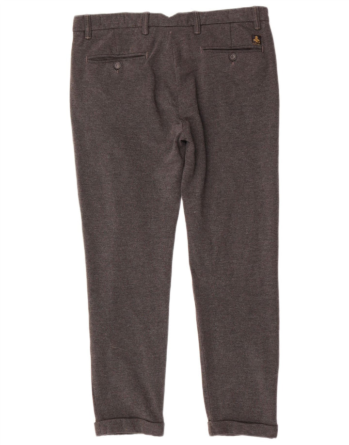 Refrigiwear Slim Chino-Hose für Herren, W32, L28, Grau, Polyamid