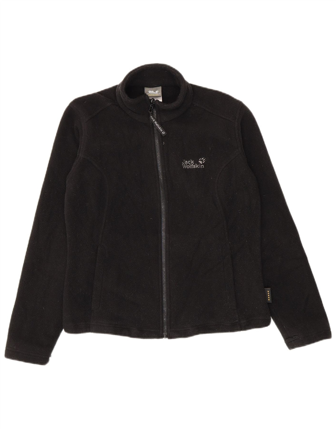 Jack Wolfskin Damen Liner Fleecejacke UK 12/14 Mittelschwarzes Polyester