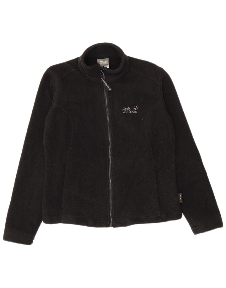 Jack Wolfskin Damen Liner Fleecejacke UK 12/14 Mittelschwarzes Polyester