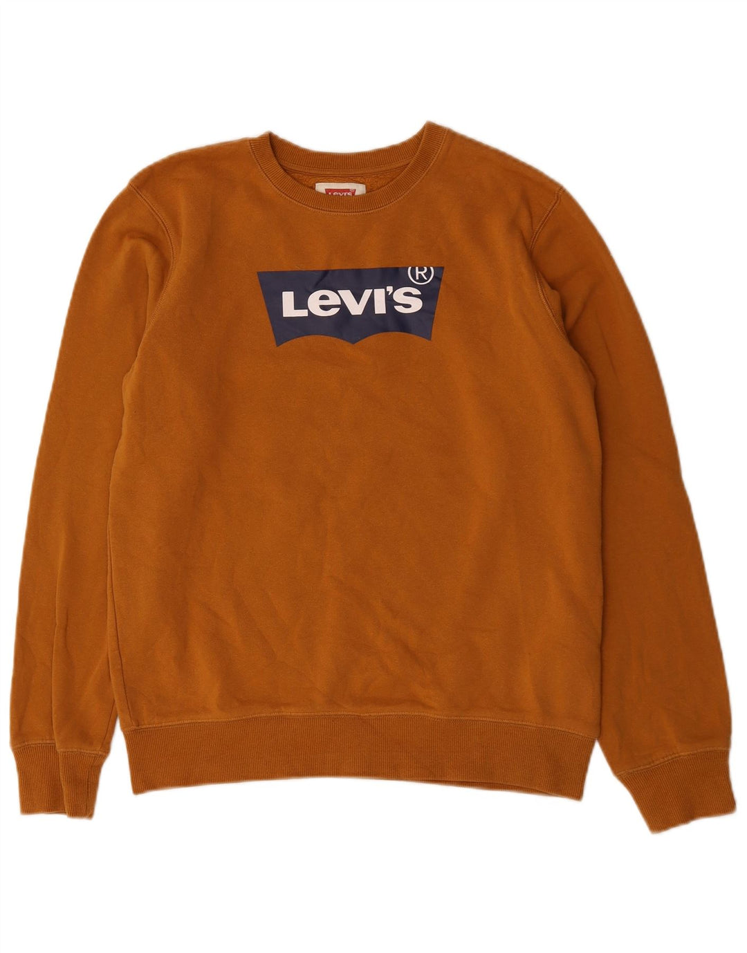 Levi's Jungen-Sweatshirt mit Grafik, 15–16 Jahre, braune Baumwolle