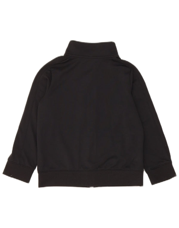 Under Armour Jungen-Trainingsanzug-Top-Jacke, 6–7 Jahre, XS, schwarzes Polyester