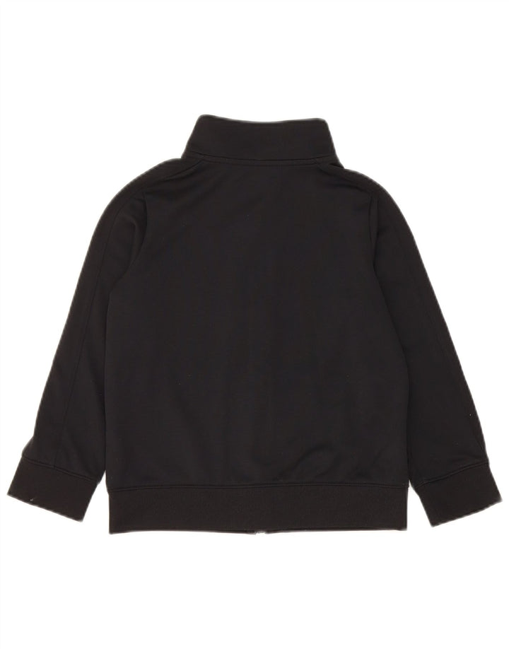 Under Armour Jungen-Trainingsanzug-Top-Jacke, 6–7 Jahre, XS, schwarzes Polyester