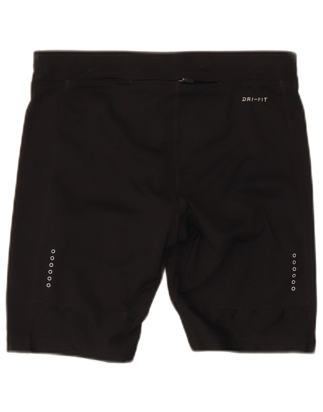 Nike Damen Dri Fit Sport Shorts UK 10 Small Schwarz Polyester