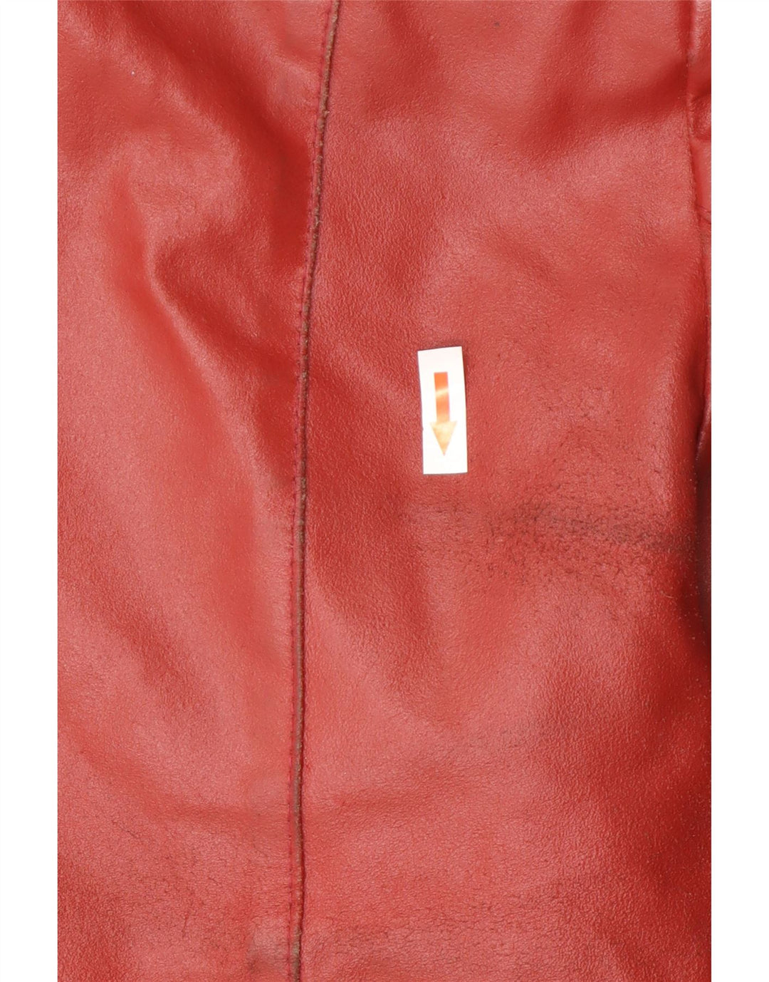 Vintage Damen Lederjacke UK 14 Mittelrot